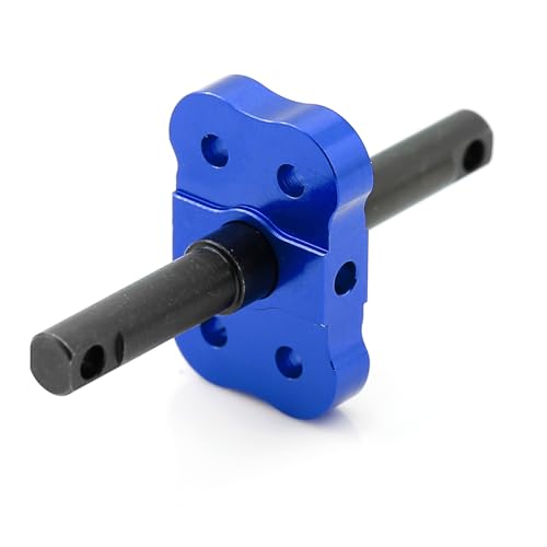 Aluminum Differential Locker Spool for Traxxas Mini Maxx RC Car, Metal Lock Straight Axle Shaft,Upgrades Part Replacement Blue
