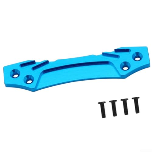 Aluminum Alloy Steering Knuckle Arms Set for TT02 1/10 RC Car, Metal Front Upright Upgrade Parts with Rich Accessories, Lightweight Rust-Proof Blue(F press plate) - size: F press plate