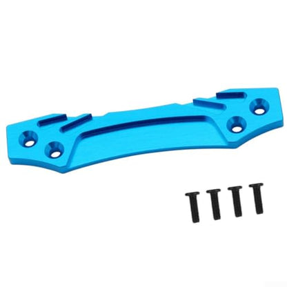 Aluminum Alloy Steering Knuckle Arms Set for TT02 1/10 RC Car, Metal Front Upright Upgrade Parts with Rich Accessories, Lightweight Rust-Proof Blue(F press plate) - size: F press plate