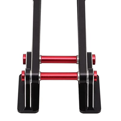 Metal Rear Wing Mount Set, 1/8 Aluminum Alloy Remote Control Car Upgrade Mount Accessory (2) - size: 2