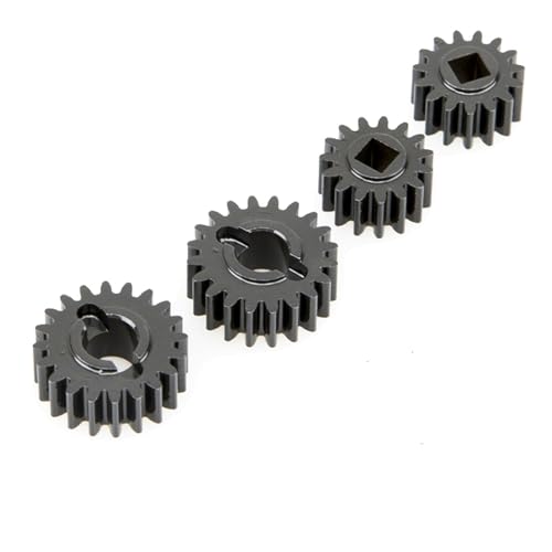 Rhino Capra Metal Complete Front Rear Portal Axle Set for 1/10 RC Crawler Car Axial SCX10 I SCX10 II Redcat GEN8 RGT EX86100 (15T-20T) - color: 15t-20t