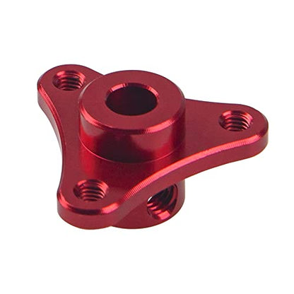 Aluminum Alloy Slipper Clutch Eliminator Compatible with Arrma 1/8 Kraton Senton Typhon Outcast 1/7 Felony Infraction RC Car Upgrade Parts (Red) - color: Red