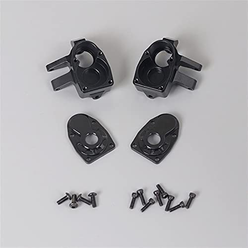 RC Repair Tool Metal Front Rear Axle Steering Knuckles Housing Portal Cover for Axial SCX10 III AXI03007 AR45 Axle for Capra F9 Portal Axle (Color : Silver, Size : Front) - color: Silver, size: Front