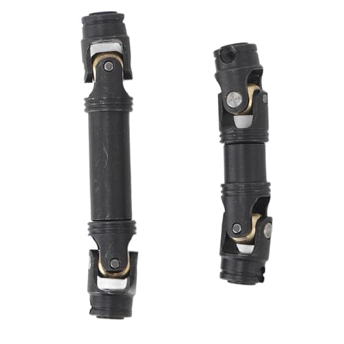 Adjustable Metal Front and Rear CVD Driveshaft Set for 1/18 RC Crawler, Replacement Drive Shaft Kit