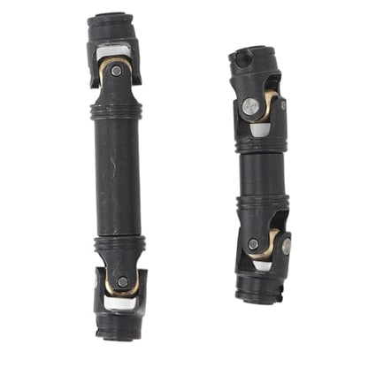 Adjustable Metal Front and Rear CVD Driveshaft Set for 1/18 RC Crawler, Replacement Drive Shaft Kit