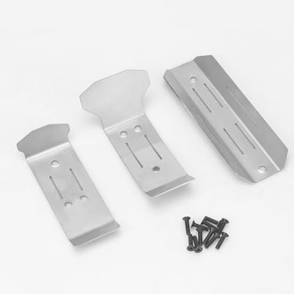 daitoku RC Chassis Protect Armor Skid Plate Guard Upgrades Part for Traxxas Mini Maxx 4WD RTR 1/16 RC Car (#107154-1)