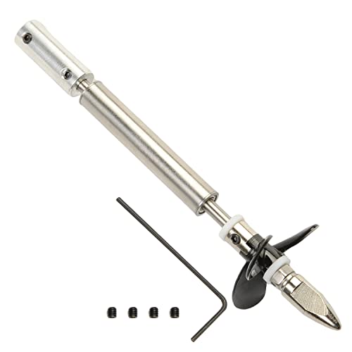 RC Boat Drive Shaft Kit for 4mm Motor, 10cm Shaft 3.6cm 3-Blade Prop | Coupler & Joint Set, 5cm Sleeve, Complete Propulsion Assembly for RC Model - size: 4.00MM