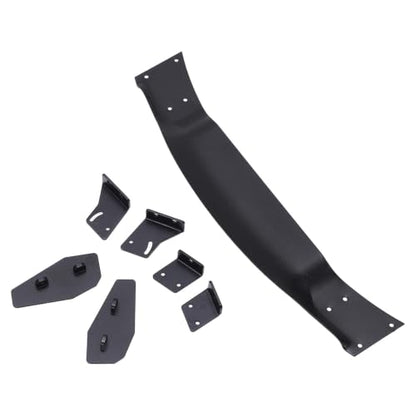 Aluminium Alloy Rear Spoiler Wing for 1/10 RC Racing Drift Car — Reduces Air Resistance, Enhances Stability, Easy Install, Black Powder Coat Finish