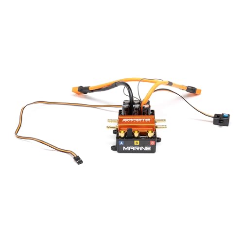 Spektrum Accessories 200 Amp Brushless Smart Marine ESC 12S, SPMXME1200