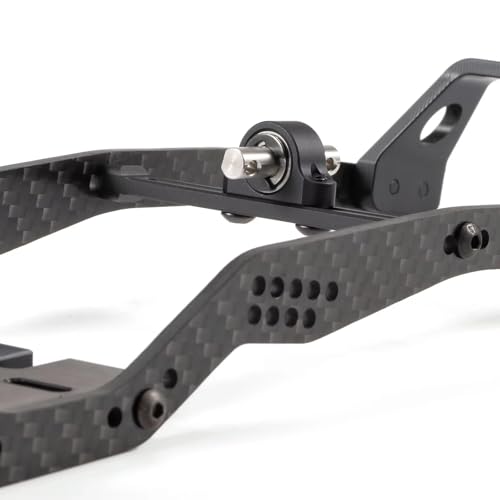 Aluminum Adjustable Carrier Bearing 70mm Width for 1/10 RC Rock Crawler 1.9 2.2 Shafty Comp Rigs Build (Gray) - color: Gray