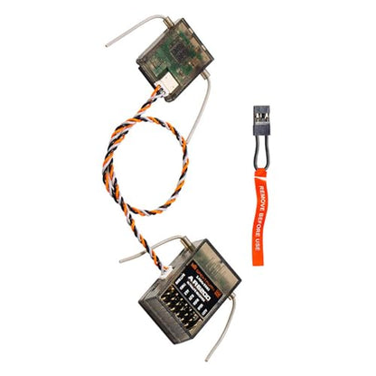 AR6200 DSM2 Receiver Satellite 6 Channel 2.4GHz Receiver Remote RC Receiver for Spektrum Spek Generic DX6i DSM2 Accessory