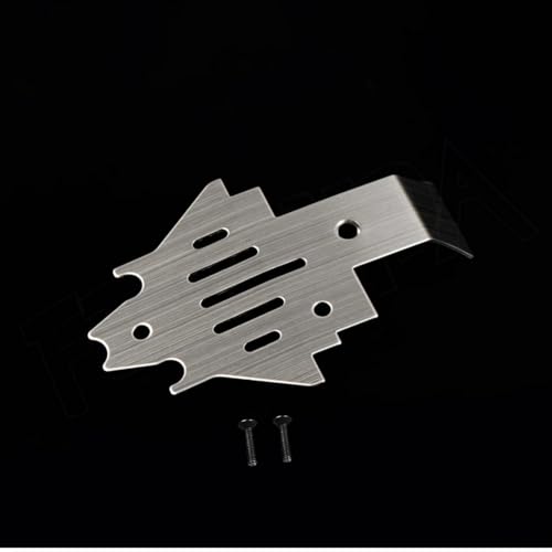 5PCS TRX4 Stainless Steel RC Skid Plate,RC Chassis Armor Protector Plate Protection for Traxxas TRX-4 82056-4 1/10 RC Crawler Car Upgrade Parts