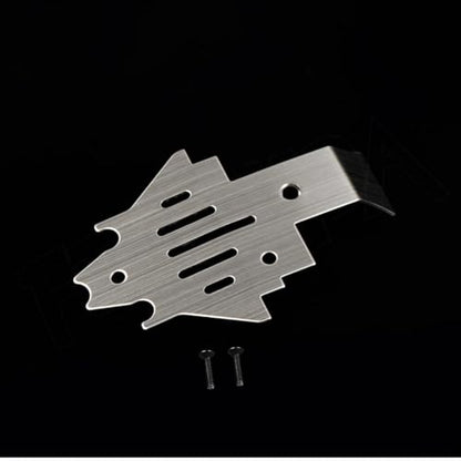 5PCS TRX4 Stainless Steel RC Skid Plate,RC Chassis Armor Protector Plate Protection for Traxxas TRX-4 82056-4 1/10 RC Crawler Car Upgrade Parts