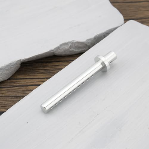 4Pcs RC Car Body Posts Mount Holder Column 1/10 RC Crawler Cars Parts Aluminum Body Post Mounts Compatible with Axial SCX10 90046 RC4WD D9 Silver - color: silver