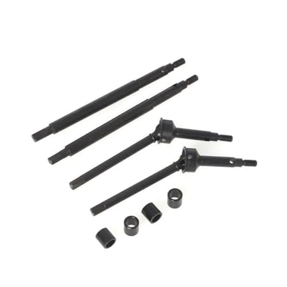 RC Car Models Parts for Traxxas for Trx4M for Racing 1/18 Rc Crawler Car Upgrade Parts Hard Steel Universal Front Rear Axle Drive Shaft Set