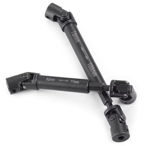 RC Car Drive Shafts for Axial for UTB18 for Capra 1/18 Replacement Front Rear Steel Drive Shaft Joint Transmission Shaft RC Buggy Truck Model Upgrade Parts