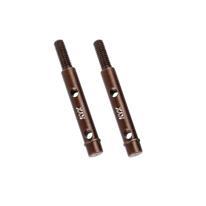 KYX Racing Hard Steel Front Rear Portal Stub Axle Drive Shaft for 1/18 RC Crawler Car Axial UTB18 Capra Unlimited Trail Buggy