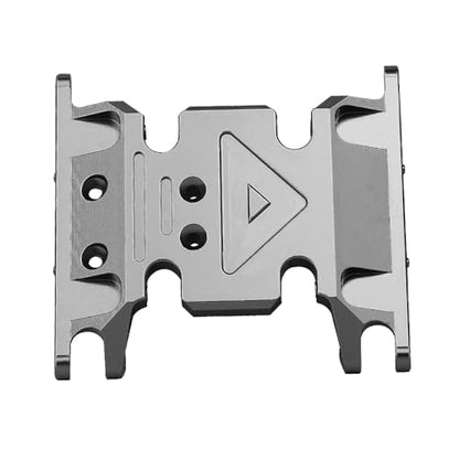 1pc Metal Aluminum Alloy Transmission Holder Skid Plate for 1/10 RC Crawler Axial SCX10 II 90046 AXI90075 Upgrade Parts