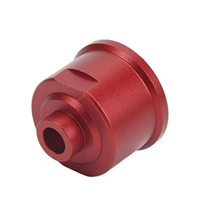 HUIOP Differential Case Made of Aluminum Alloy, Sturdy and Precise for Slash 4X4 RC Cars, Smooth Ride Lower Revs Higher Torsion, Easy to Install, RC Car Part (Red) - color: Red