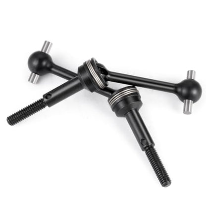2pcs Steel Universal RC Car Front Rear CVD Drive Shaft Dogbone Joint Compatible with Tamiya TT01 TT01E 1/10 RC Drift Car Upgrade Parts