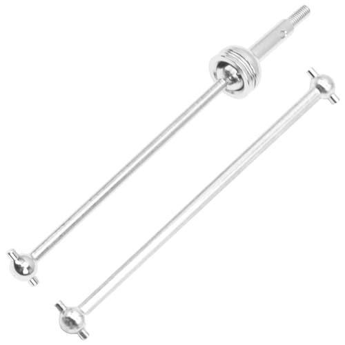 RC Metal CVD Drive Shaft Dogbone Joint Front Rear Set Upgrade Parts Compatible with WLtoys 144001 1/14 RC Car