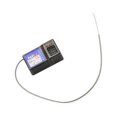 ZEZEFUFU Plastic P6FG Receiver 2.4G 6 Channel Receiver with Gyro for RC X6 Transmitter Remote Controller