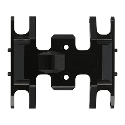 INJORA Brass Skid Plate for 1/24 RC Crawler Axial SCX24（Black） - color: Black