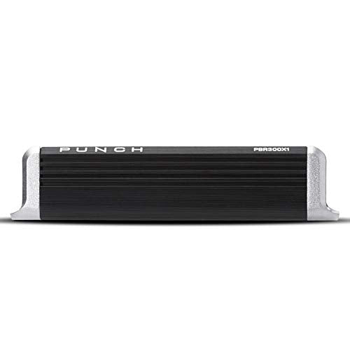 Rockford Fosgate Punch PBR300X1 300-Watt Mono Boosted Rail Amplifier | Class-BR, Ultra Compact Chassis, Easy on Vehicle Electrical System - style: Mono