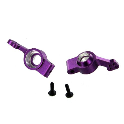 Redcat Racing 02130 Aluminum Rear Hub Carrier, Purple, 2Piece