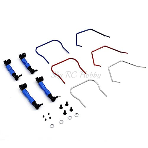 Anti-roll Bar Kit Front Rear Sway Bars for RC Car Traxxas Rustle Rally Slash Stampede Telluride 4x4 RC Parts