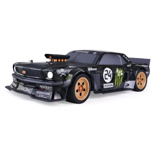 1/7 4WD Brushless RC Monster Truck, 1900KV Motor 150A ESC Metal Gear Servo, CNC Aluminum Adjustable Shocks, 2.4GHz RTR Hobby Off Road Remote Control Truck for Adults 14+（Without Battery） - color: Black