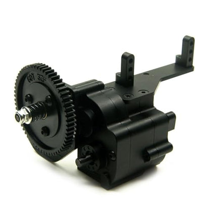 Metal 2 Speed Gearbox Transmission Motor Gear for Axial Wraith SCX10 1/10 RC Crawler Car Upgrade Parts (Color : Gear) - color: Gear
