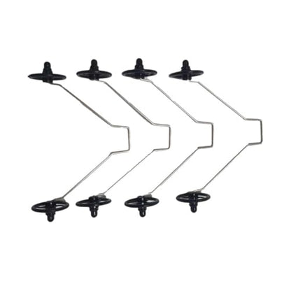 Landing Gear Set RC Fixed Wing Aircraft RC Airplane Wheel Bracket Spare Parts