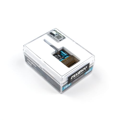 GoolRC Flysky FBr8 Receiver, 2.4GHz 8 Channel PPX7 Waterproof Receiver AFHDS 3 System Supports Single Bidirectional Transmission PWM/PPM/i-BUS2/S.Bus/i-Bus Output Standard Antenna for RC Car