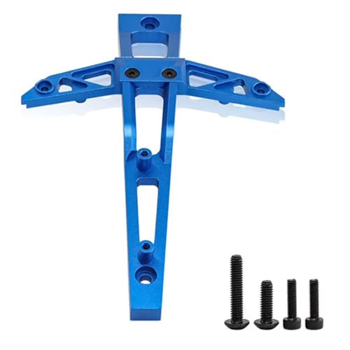 RC Crawlers Components for Traxxas for Maxx Truck 4S 1/10 Precision CNC Machined Front Chassis Brace Modification Upgrade Repair Spare Toy Models - color: Red