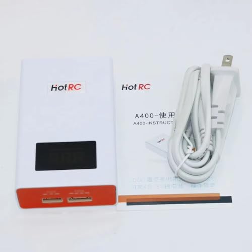 Lipo Battery Charger 3S-4S RC 40wCharger 11.1V/14.8V Faster Quick Charge Compact RC Discharger for 3S 4S Lipo Batteries, Balance Charger for Hobby Car Boat Airplane
