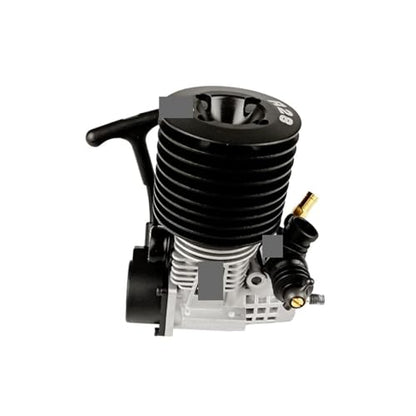 High Performance Methanol Vehicle Nitro Engine Compatible For RC Car 1/8 Buggy Compatible For Monster Truggy FC 28 Engine 4.58CC Pull Starter Engine Carburetor Parts