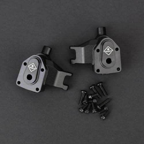UTB18 Steering Knuckles with Axles Portal Cover for UTB18 Upgrades | CNC Machined Portal Steering Hub For Axial UTB18 Capra Trail 4WD 1/18 RC Crawler