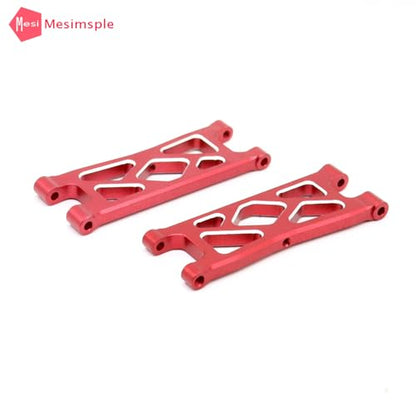 Alloy Rear Lower Suspension A Arm 6061 Alum ARA330808 for Arrma 1/18 Granite Typhon Grom Mega 380 Upgrades Part Red