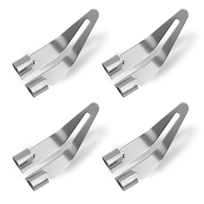 4PCS Plastic Welding Tips Kit,Stainless Steel Plastic Welder Tip by Plastics Welding Gun for Car Bumper Repair,45° Elbow & Smoothing Plastics Weldings Kit Tips Car Accessories