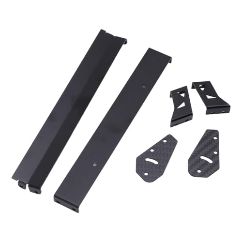 Aluminum Alloy Rear Wing Tail Spoiler for 1/10 RC On-Road Racing Drift Car – Aerodynamic Design, Adjustable Angle, Easy Installation, Durable Construction