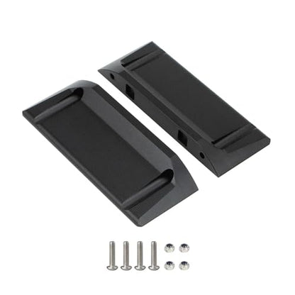 RC Upgrade Accessories for SCX10 II for Element for Enduro 1/10 for LCG Chassis Kit with Overdrive Gearbox Skid Plate Servo Mount Frame Braces RC Crawler Trail Truck Car Parts(Side Plates) - size: Side Plates