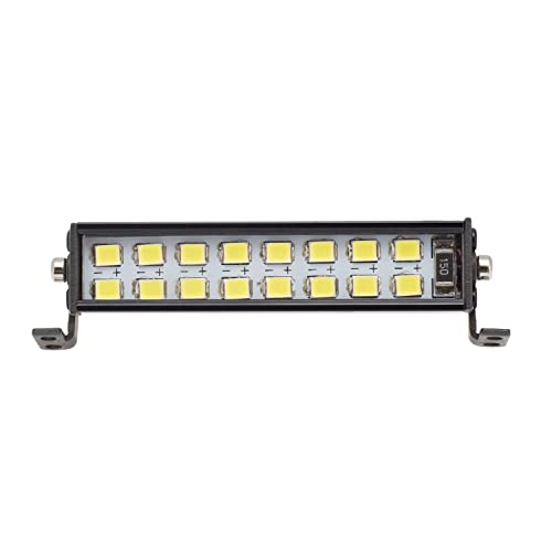 DKKY RC Roof Light Bar - 16 Lights for Traxxas TRX4, Axial SCX10, D90, CC01 1/10 RC Crawler Upgrade Parts