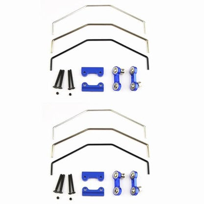 RC car Components Compatible with Traxxas X for Maxx XMAXX 1/5 RC Car Upgrades Parts Metal Front Rear Sway Bar Anti Roll Bar Kit | 2pcs - size: 2pcs