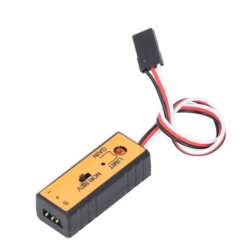 Dual Axes RC Car Gyroscope for Drift Drive Control - 4-6V Mini Gyroscope Module for RC Cars and Boats - ABS Construction for Radio Controlled Vehicle Repair and Model