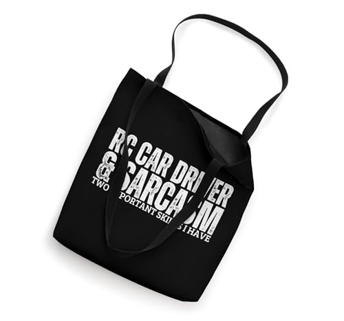 RC Car Driver and Sarcasm Men Women Funny RC Cars Tote Bag