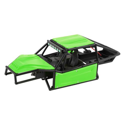GLOBACT RC Body Shell Nylon Chassis Kit for 1/18 TRX4M (Green) - color: Green
