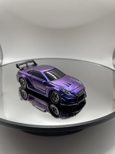 Mini RC Drift Car 1:64 Scale, Remote Control Car with LED Lights & 2-Speed Modes, Upgraded 2.4G Wireless Radio Remote Control for Multi-Users Fast (Blue Chameleon) - color: Blue Chameleon