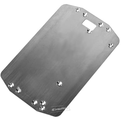 RC Chassis Upgrades Part for 1/18 LaTrax Teton,LaTrax Rally,Stainless Steel Chassis Hops Up,Replace #7522