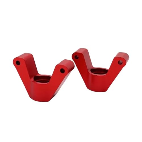 Steering Knuckle Models For UD GR M16 OP 1/16 Metal Upgrade Rear Steering Cup RC Crawler Car Truck For Buggy Accessories Parts(Red) - color: Red